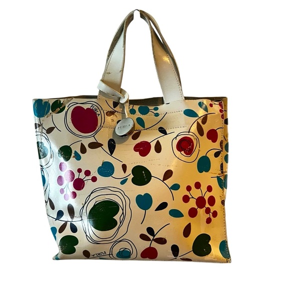 Authentic FURLA Tote in Less than Good Condition - Picture 1 of 12